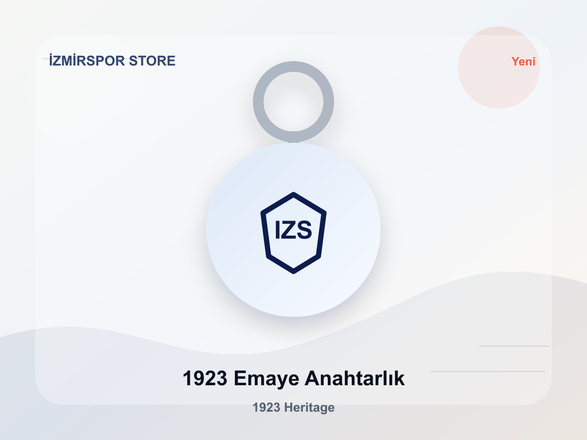 1923 Emaye Anahtarlık