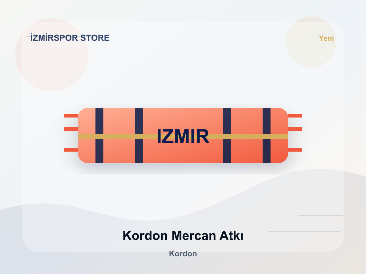 Kordon Mercan Atkı