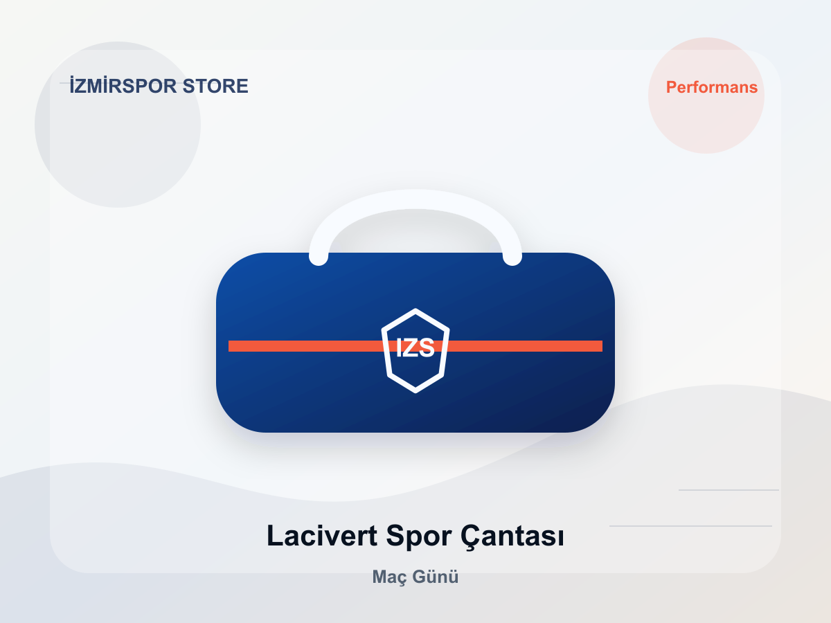 Lacivert Spor Çantası