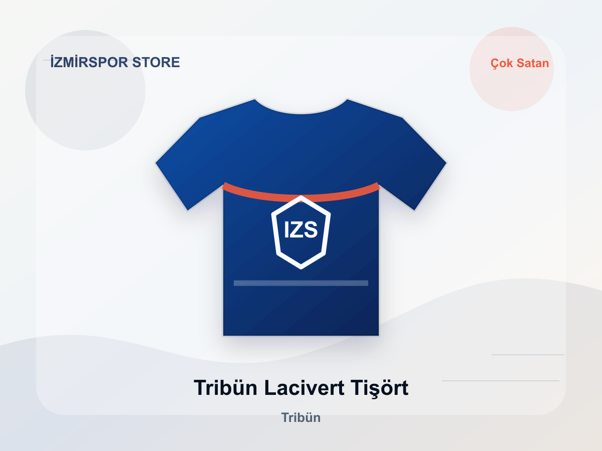 Tribün Lacivert Tişört